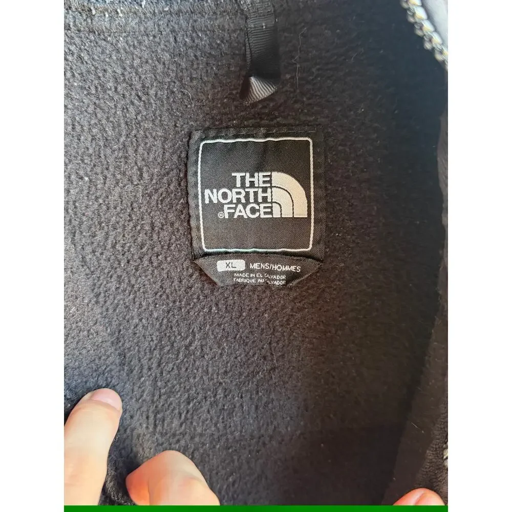 The North Face Men's Denali Fleece Jacket - Hooded - Black - Size XL